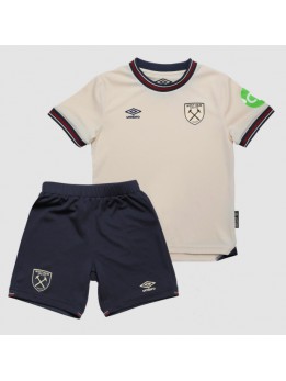 West Ham United Dječji Gostujuci Dres kompleti 2025-26 Kratak Rukavima (+ kratke hlače)